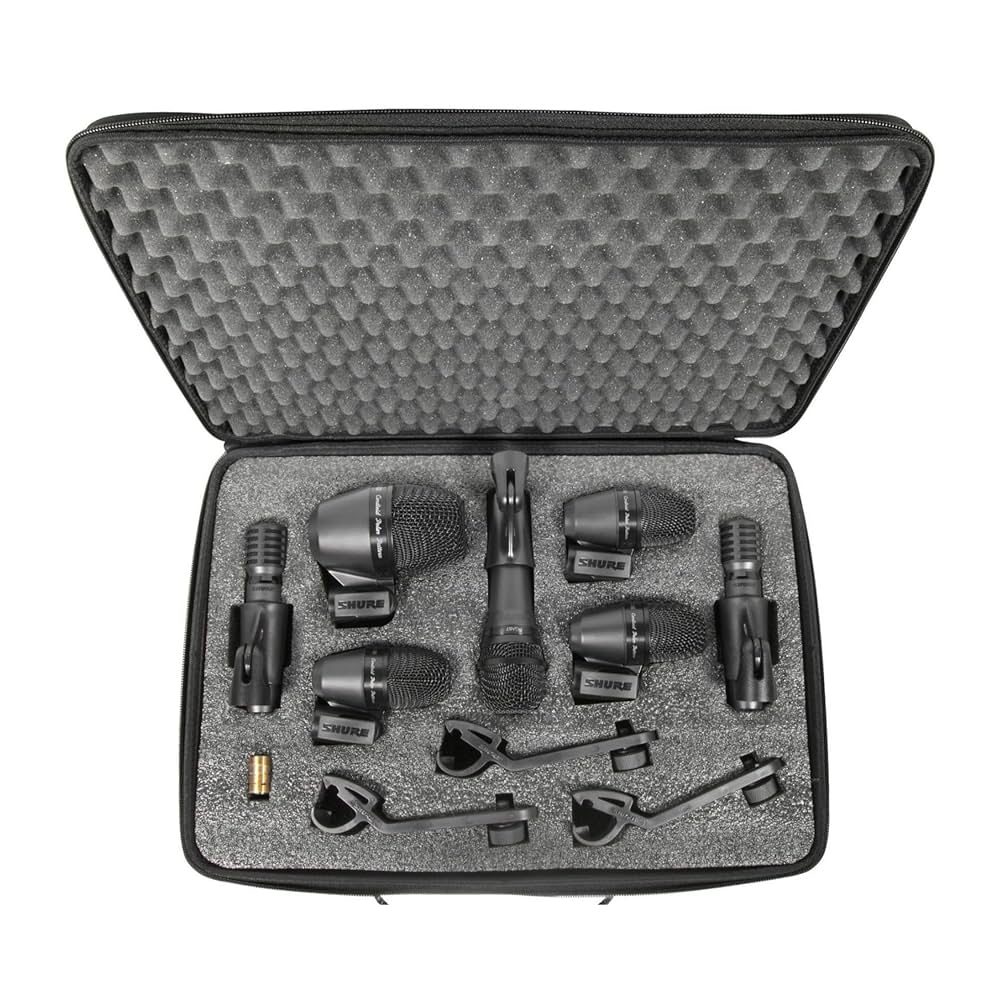 Shure PG Alta™ ドラム用マイクロフォン7本キット ケース付き Shure zestaw mikorofonów PG Alta 7
